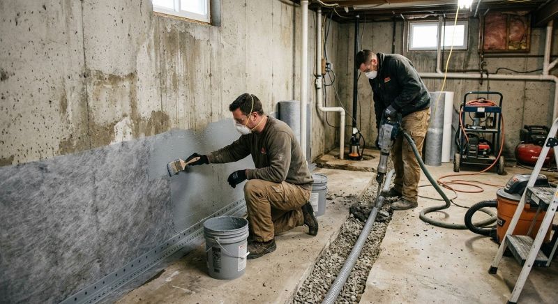 Basement Seepage Repair in Fort Collins, CO