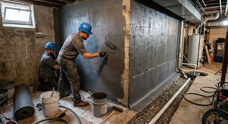 Cellar Waterproofing in Greenville, SC