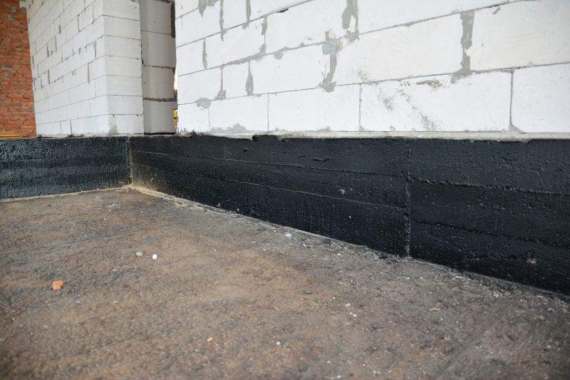Basement Wall Waterproofing detail