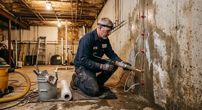 Leaking Basement Repair in Fort Wayne, IN