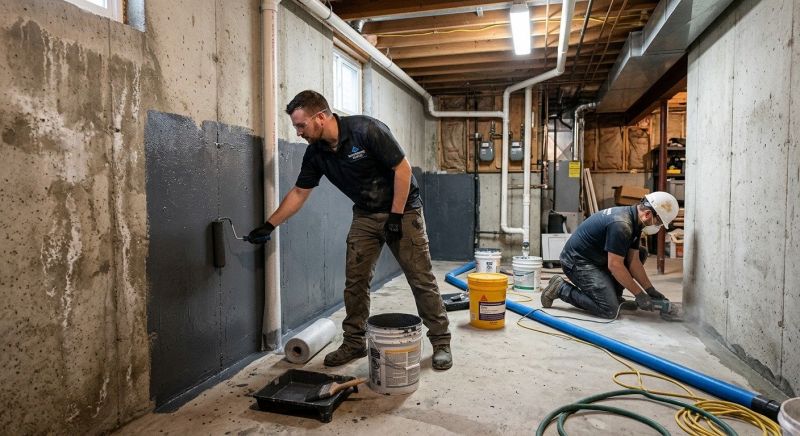 Basement Waterproofing in Fredericksburg, VA